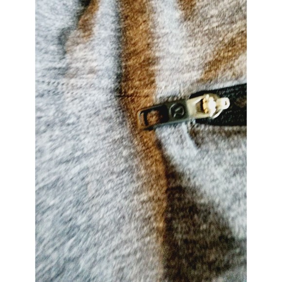 Lululemon T.H.E. Shorts Linerless 9" Heather Texture Printed Greyt Deep Coal S - Picture 4 of 7